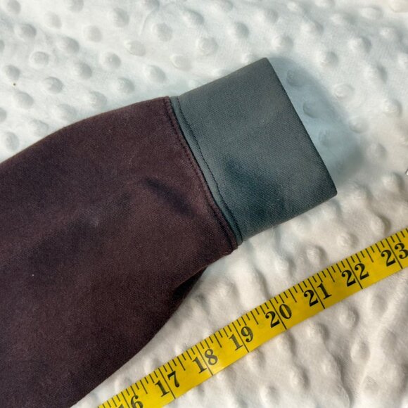 Vans Button-Up Cardigan Mens Size L Maroon/Gray TIE Print Inside Grandpa Sweater - Picture 7 of 9